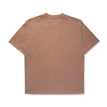 Basic Crew Neck Tee - Mocha
